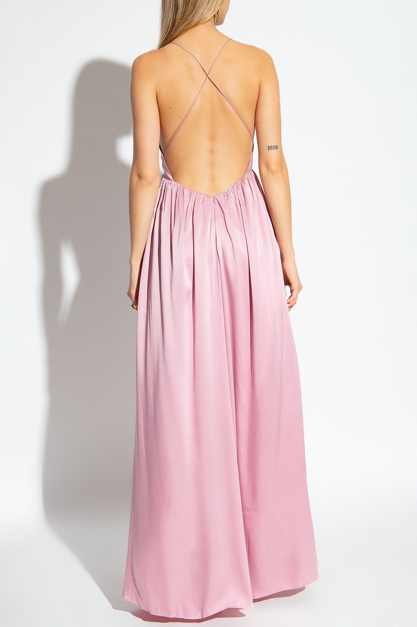 Zimmermann pink clearance silk dress